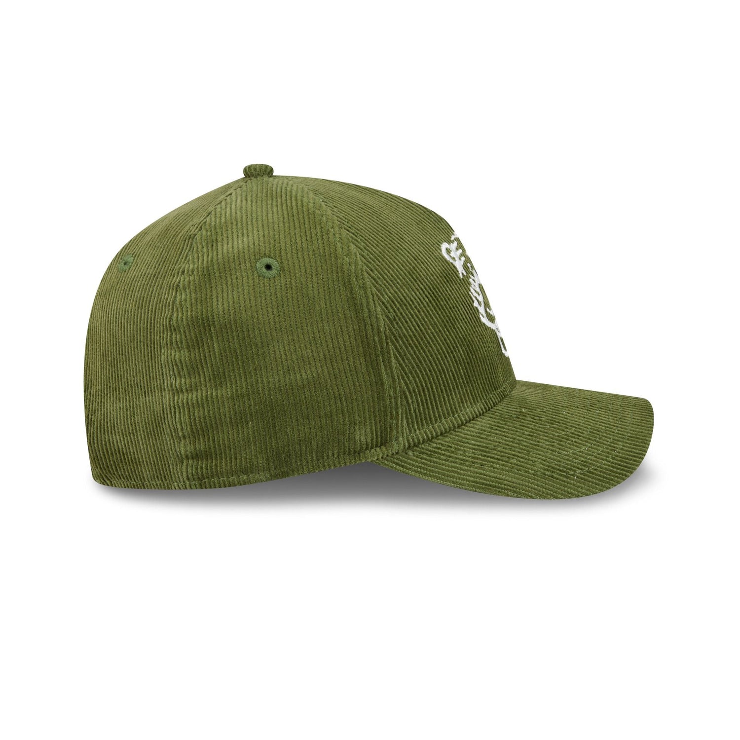 Club Tigres UANL Olive Corduroy 9FORTY M-Crown Snapback Hat