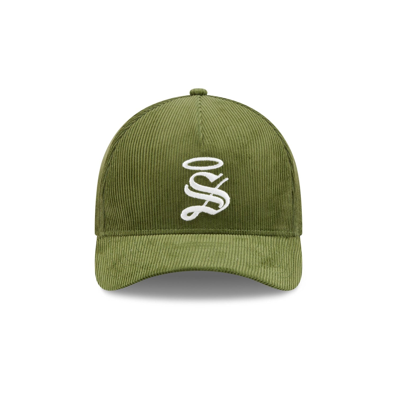 Santos Laguna Olive Corduroy 9FORTY M-Crown Snapback Hat