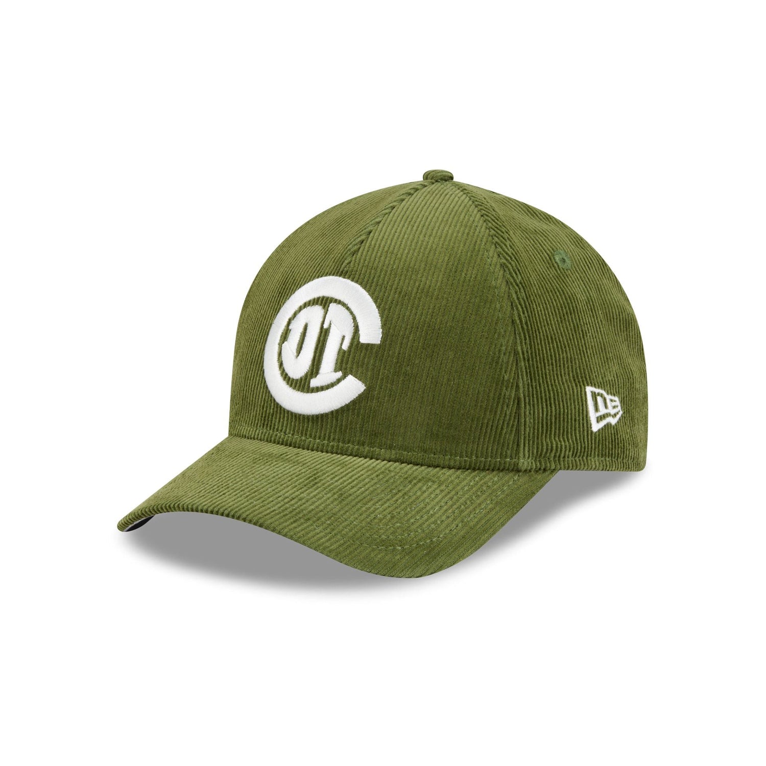 Deportivo Toluca FC Olive Corduroy 9FORTY M-Crown Snapback Hat