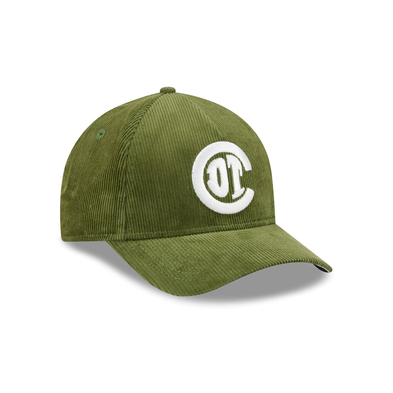 Deportivo Toluca FC Olive Corduroy 9FORTY M-Crown Snapback Hat