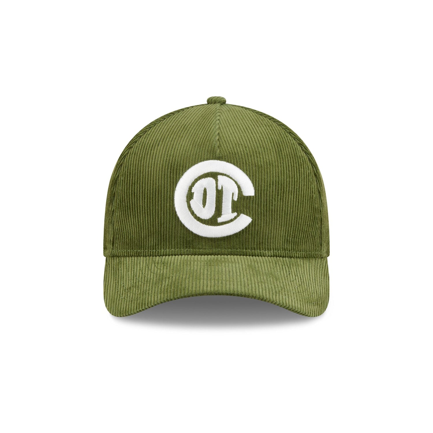 Deportivo Toluca FC Olive Corduroy 9FORTY M-Crown Snapback Hat