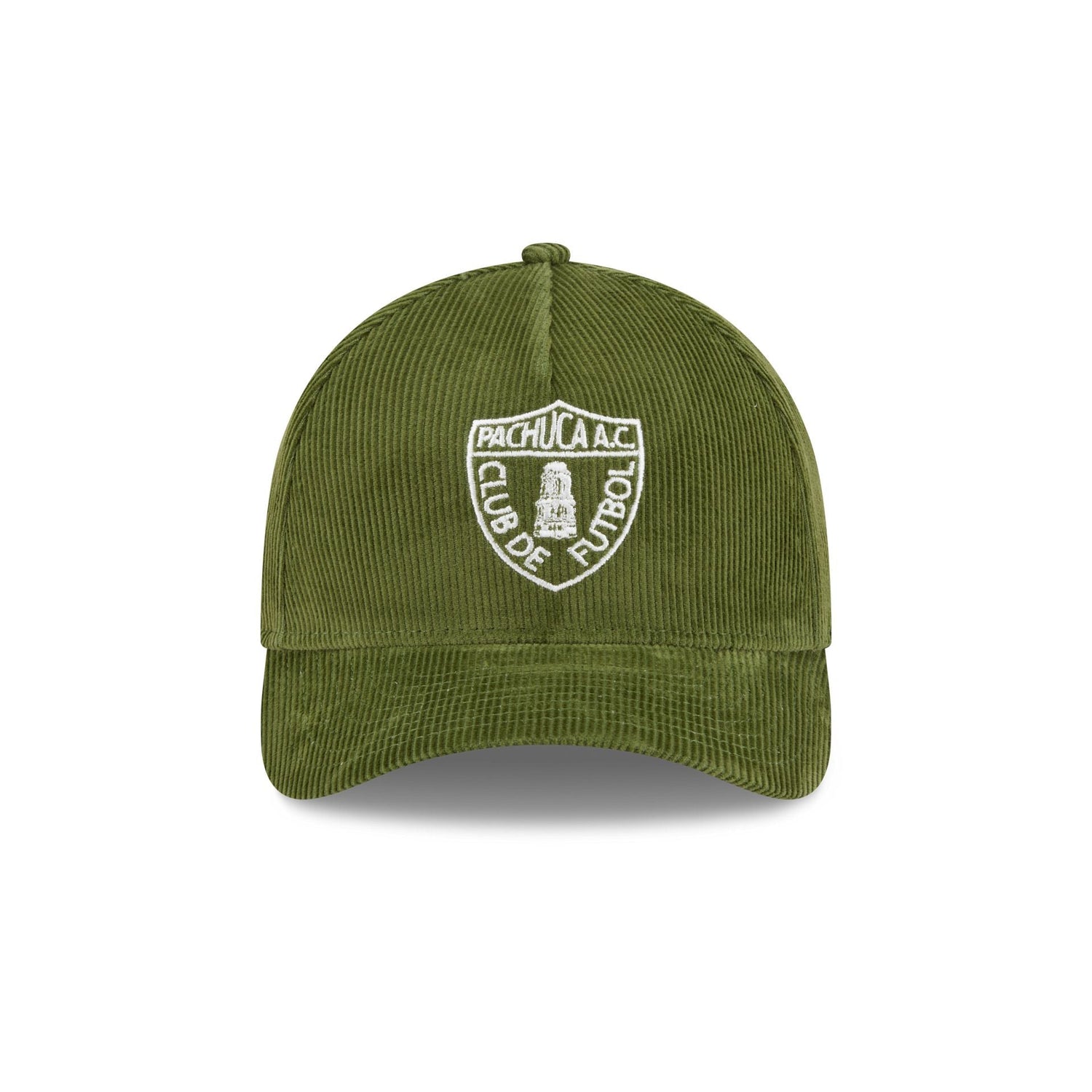 Club Pachuca Olive Corduroy 9FORTY M-Crown Snapback Hat