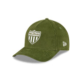 Club Necaxa Olive Corduroy 9FORTY M-Crown Snapback Hat