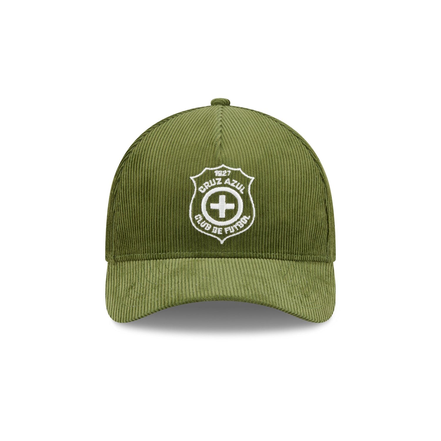 Cruz Azul Olive Corduroy 9FORTY M-Crown Snapback Hat