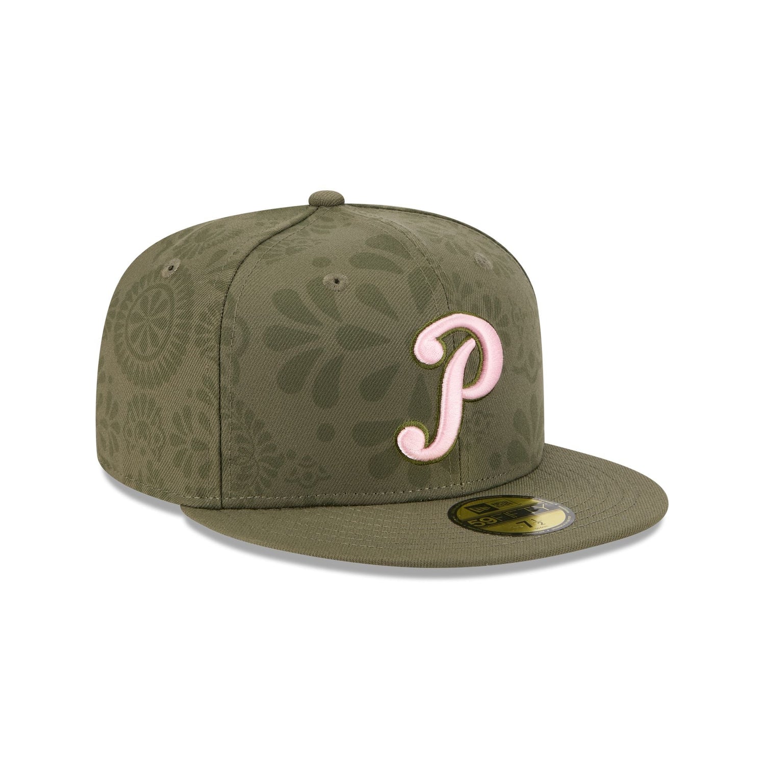 Pericos de Puebla Olive 59FIFTY Fitted Hat