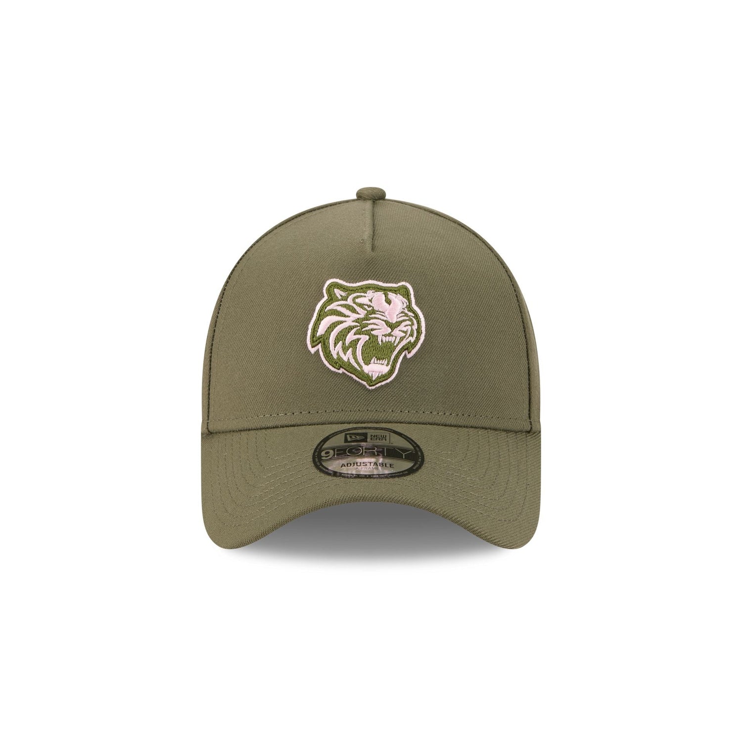 Tigres de Quintana Roo Olive 9FORTY A-Frame Snapback Hat