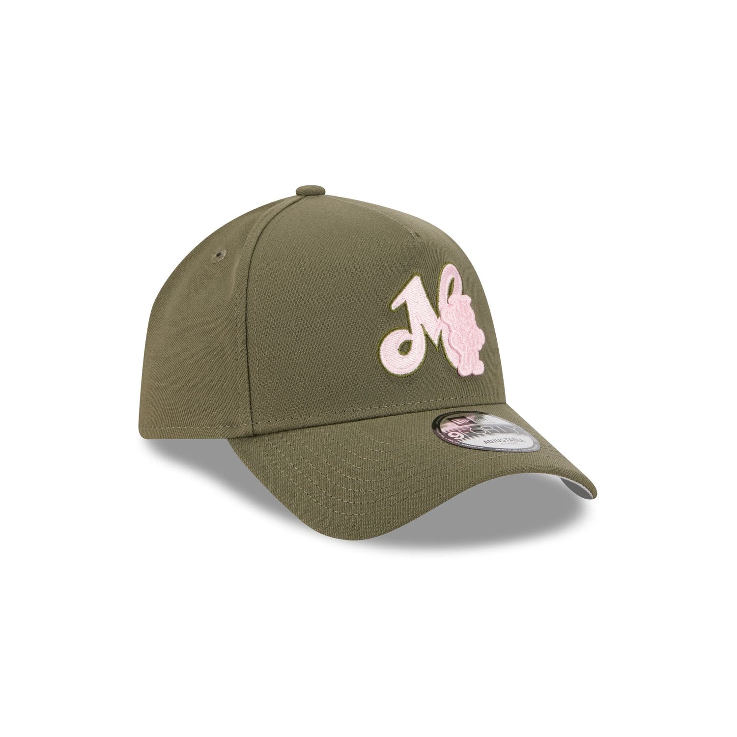 Acereros de Monclova Olive 9FORTY A-Frame Snapback Hat