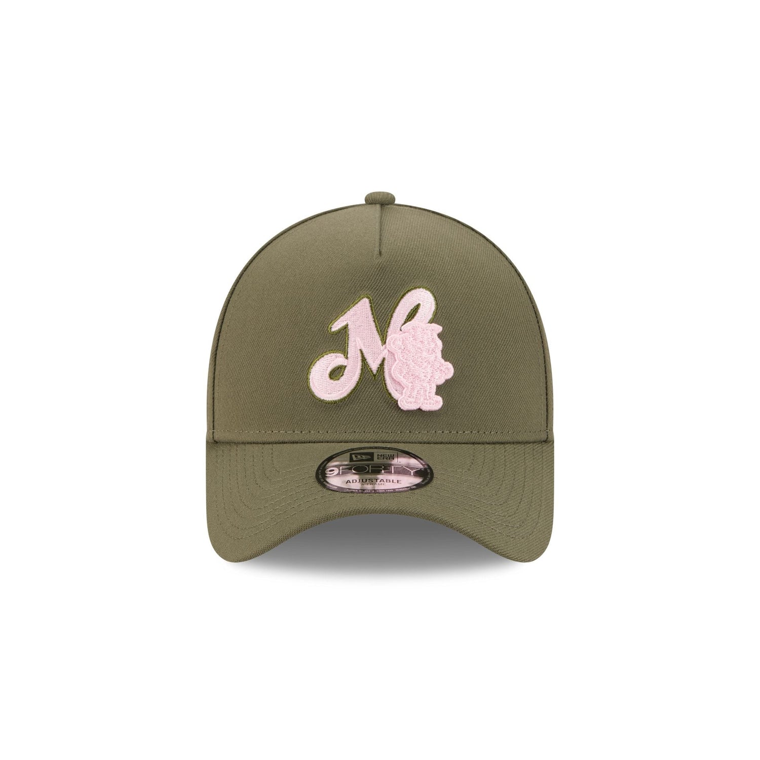 Acereros de Monclova Olive 9FORTY A-Frame Snapback Hat