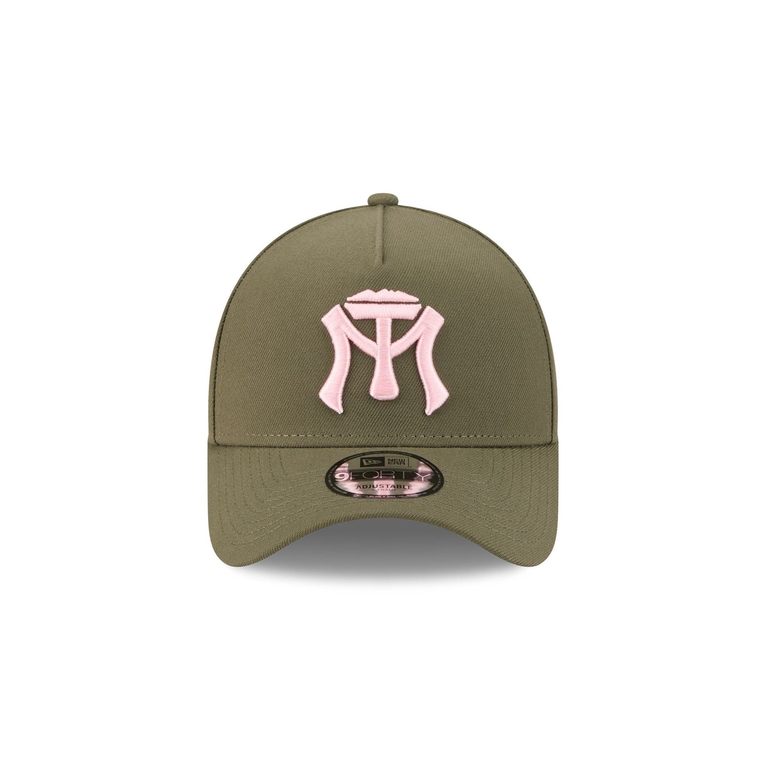 Sultanes de Monterrey Olive 9FORTY A-Frame Snapback Hat