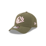 Charros de Jalisco Olive 9FORTY A-Frame Snapback Hat
