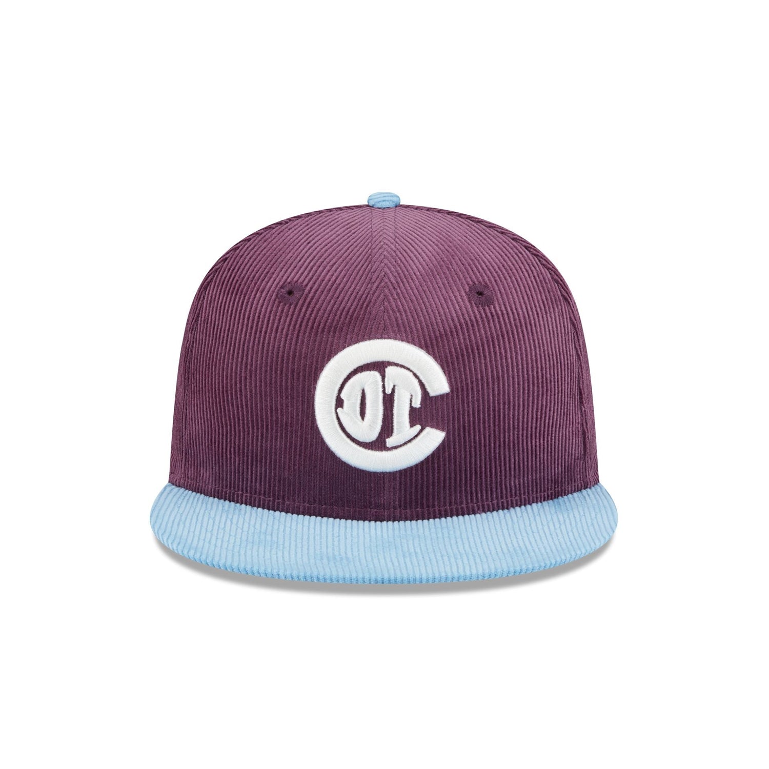 Deportivo Toluca FC Plum Corduroy 59FIFTY Fitted Hat