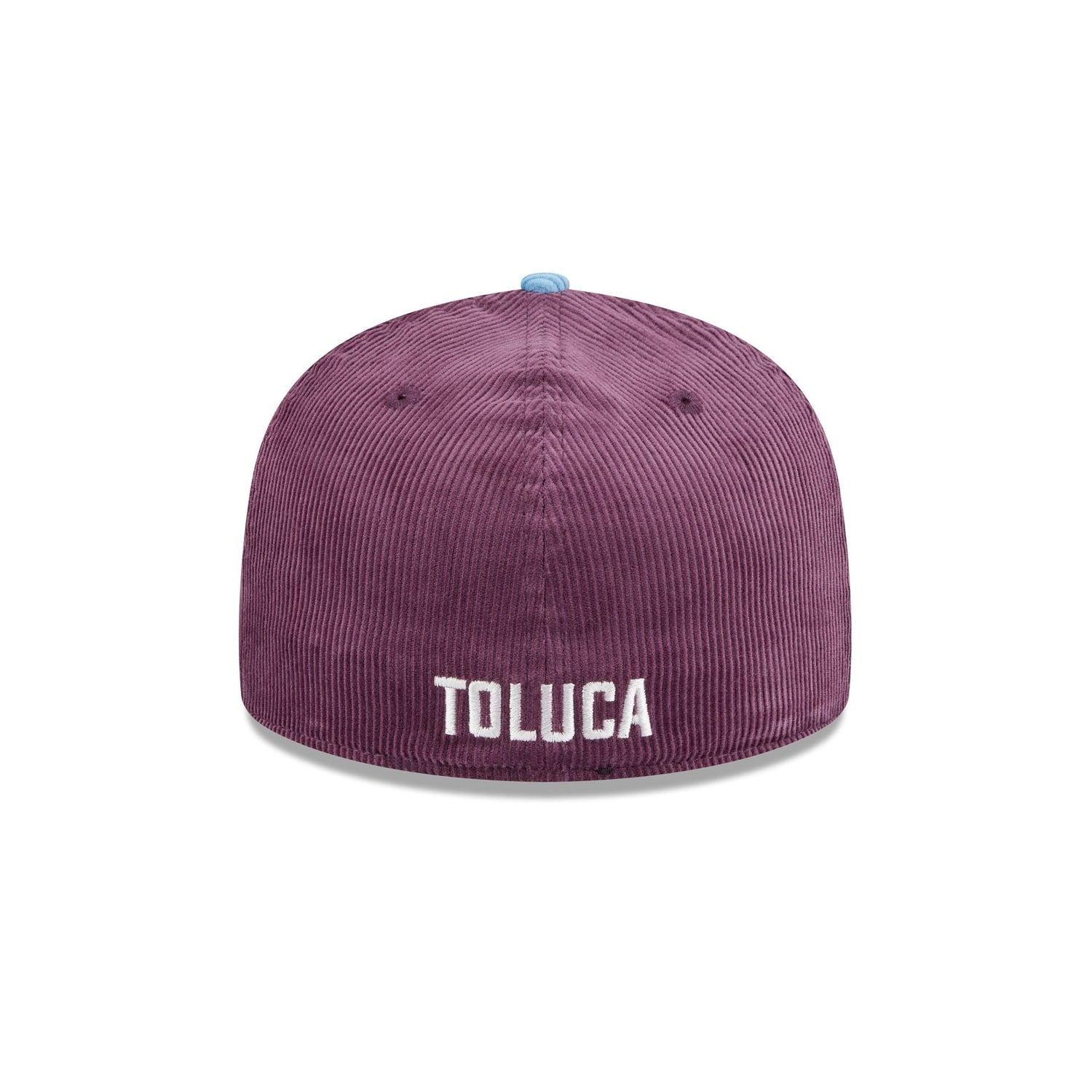 Deportivo Toluca FC Plum Corduroy 59FIFTY Fitted Hat