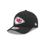 Kansas City Chiefs Team Black 9FORTY M-Crown Snapback Hat