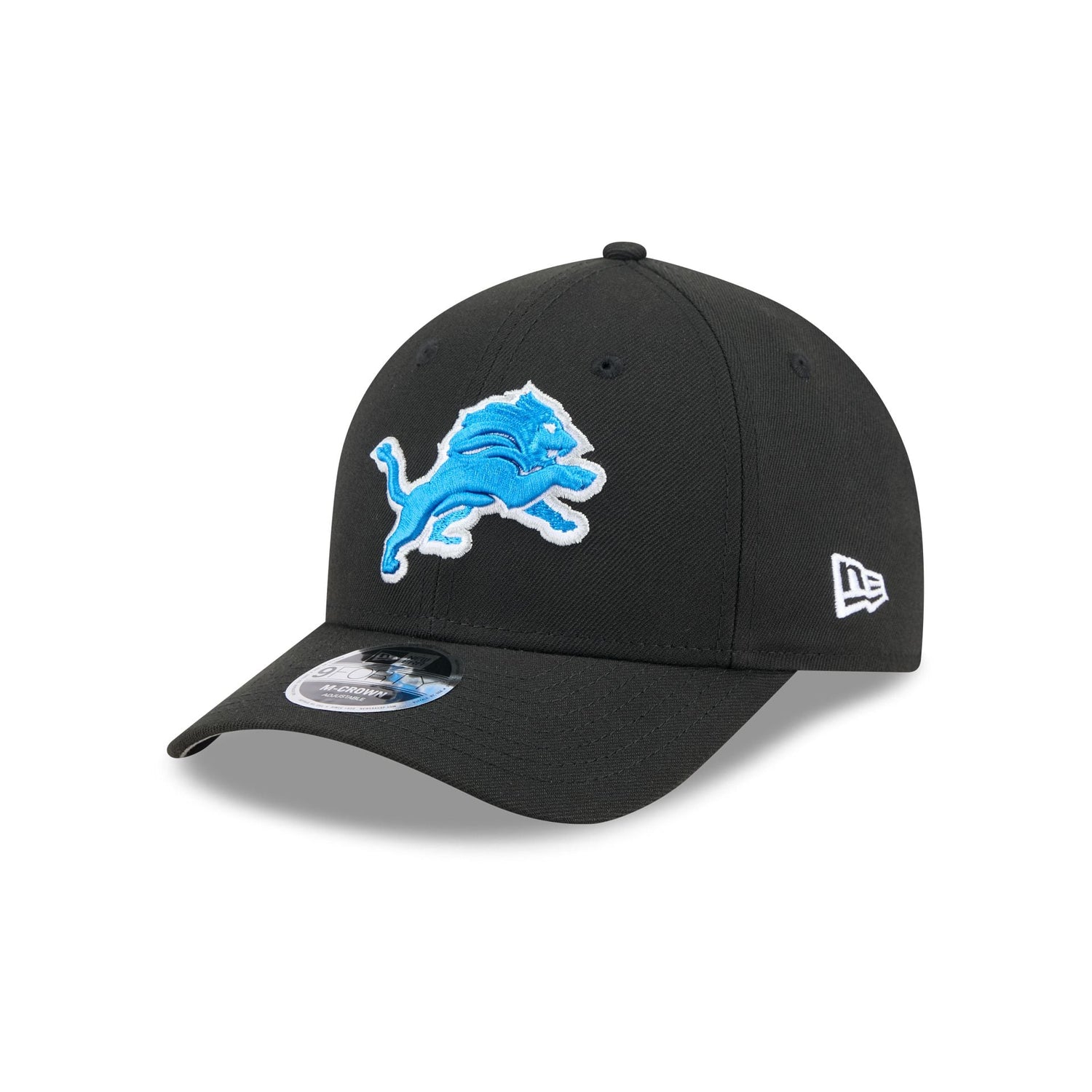 Detroit Lions Team Black 9FORTY M-Crown Snapback Hat