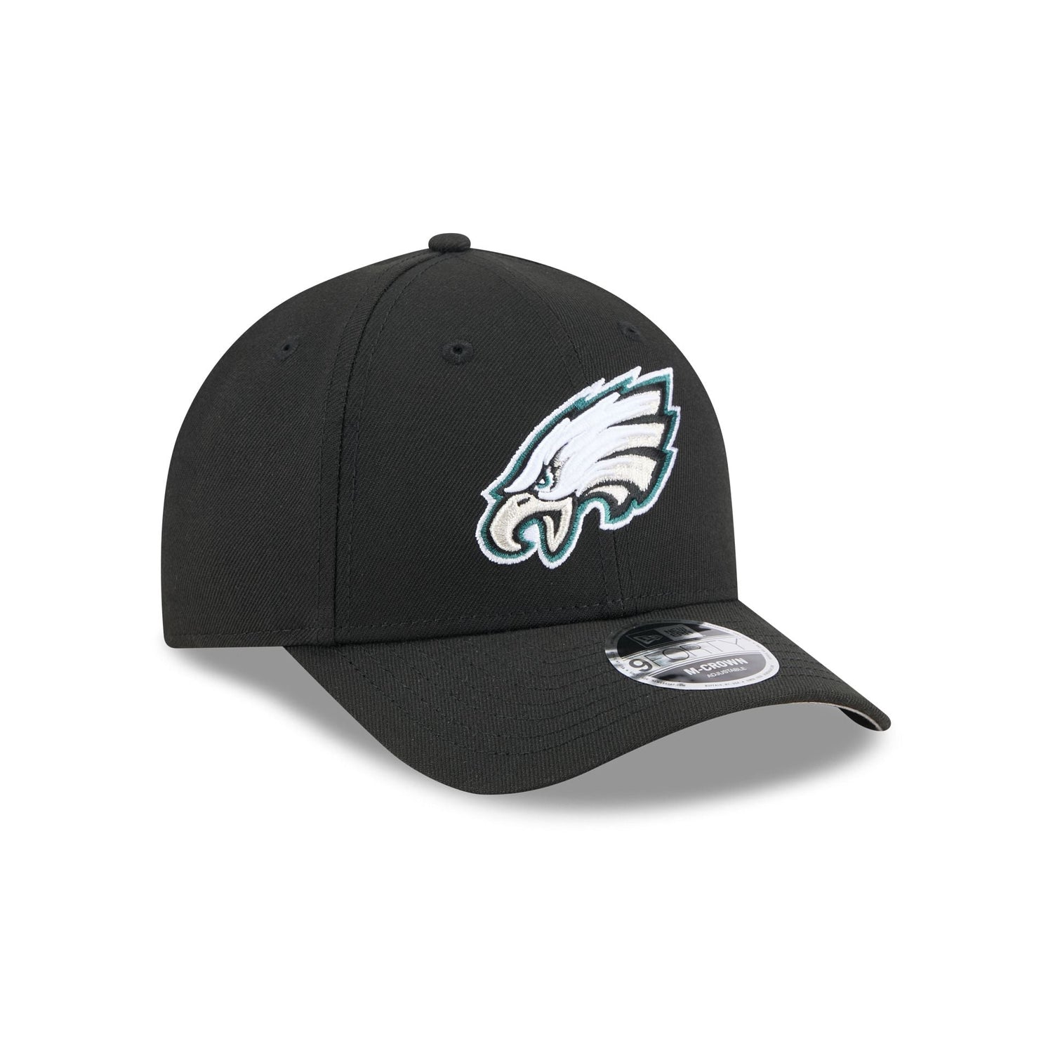 Philadelphia Eagles Team Black 9FORTY M-Crown Snapback Hat