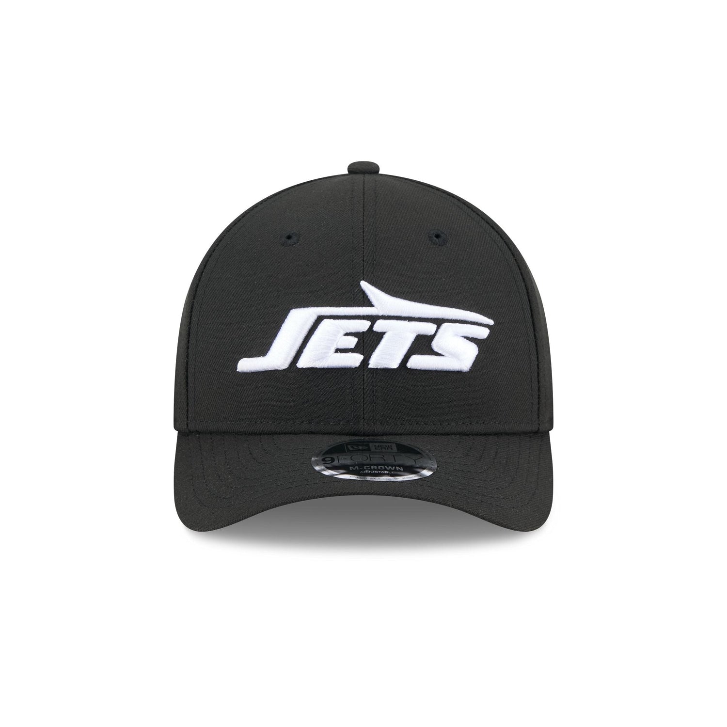 New York Jets Team Black 9FORTY M-Crown Snapback Hat