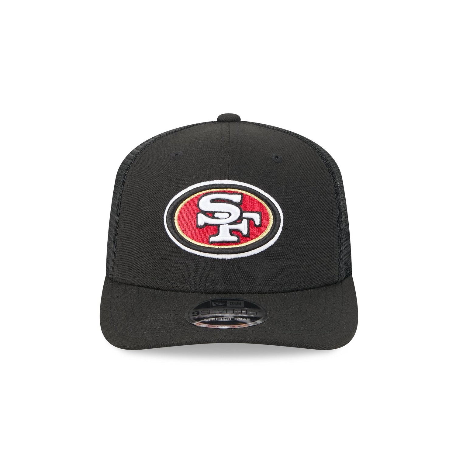 San Francisco 49ers Team Black 9SEVENTY Trucker Hat
