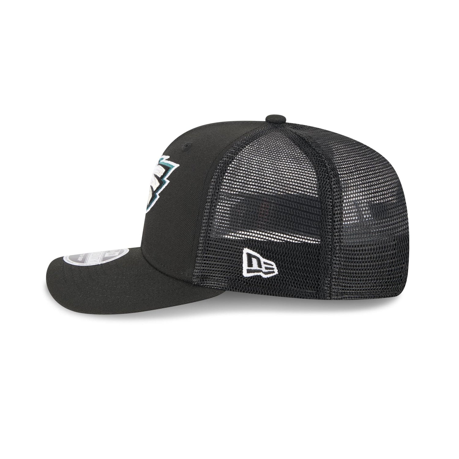 Philadelphia Eagles Team Black 9SEVENTY Trucker Hat