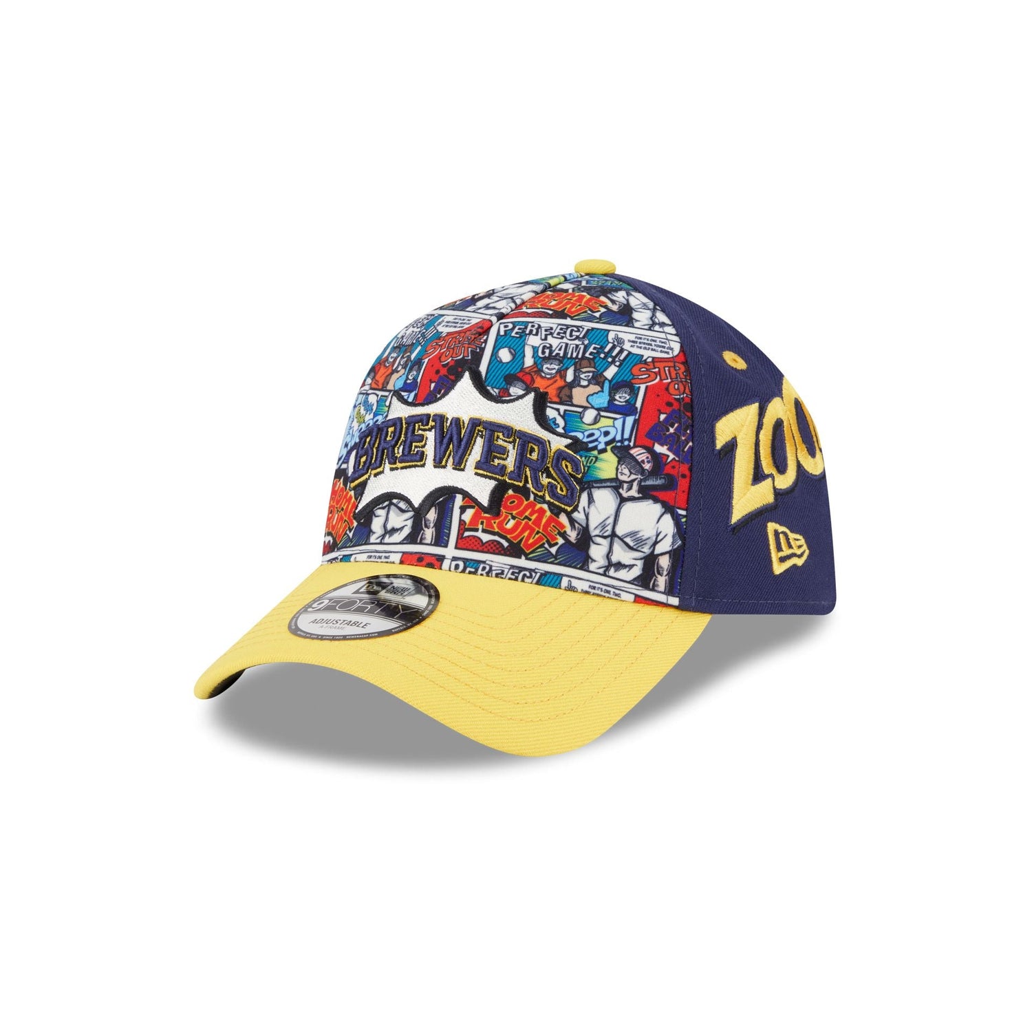 Milwaukee Brewers Diamond Hero Edition 9FORTY A-Frame Snapback Hat