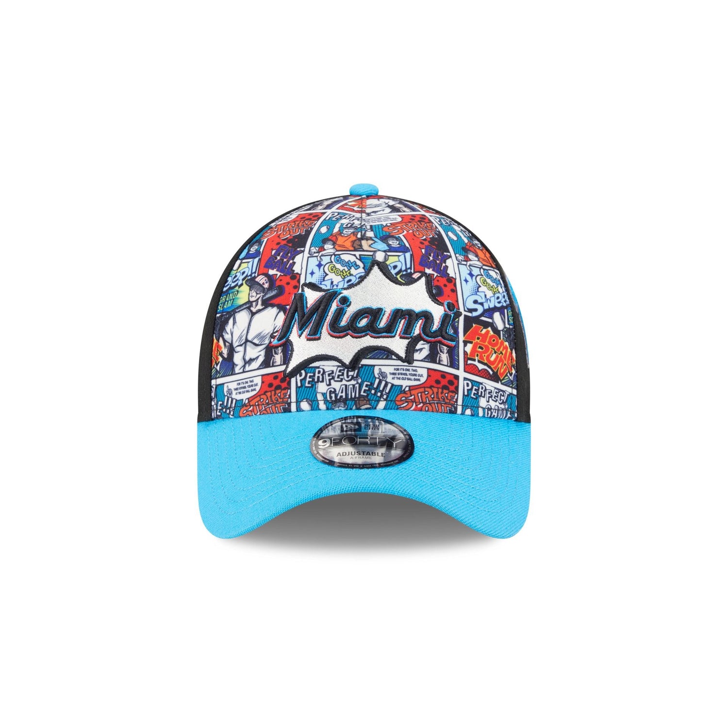 Miami Marlins Diamond Hero Edition 9FORTY A-Frame Snapback Hat