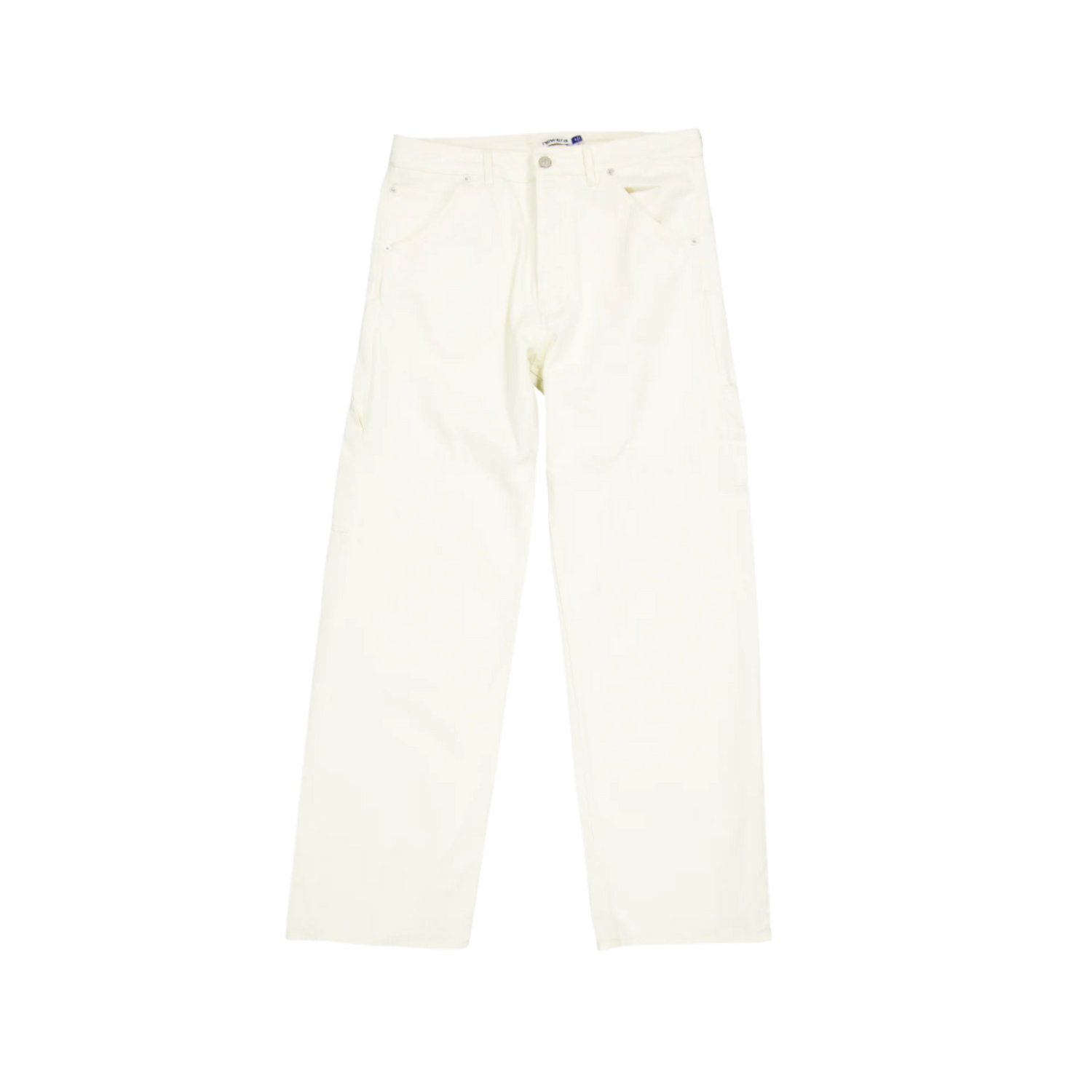 New Era Branded Ellicott Chrome White Twill Carpenter Pant