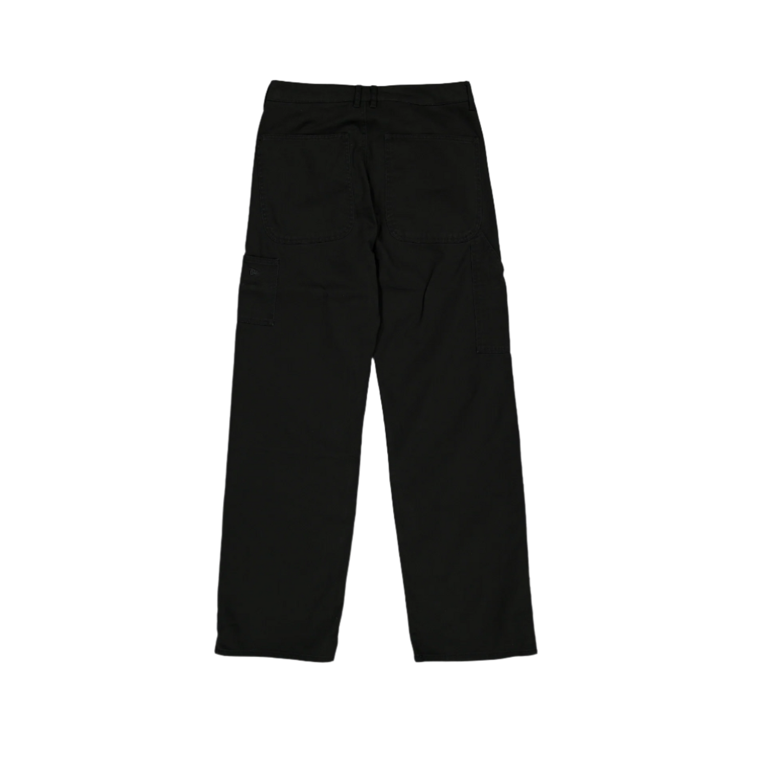 New Era Branded Ellicott Black Twill Carpenter Pant
