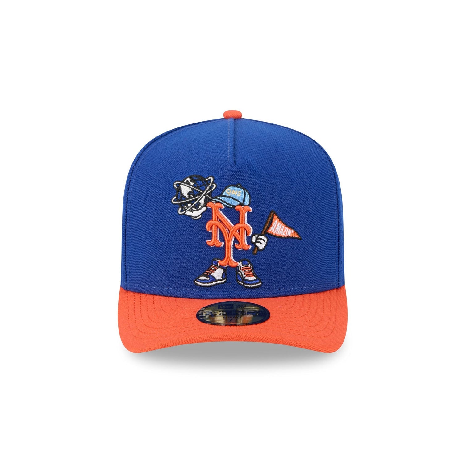 New York Mets Cartoon 59FIFTY A-Frame Fitted Hat