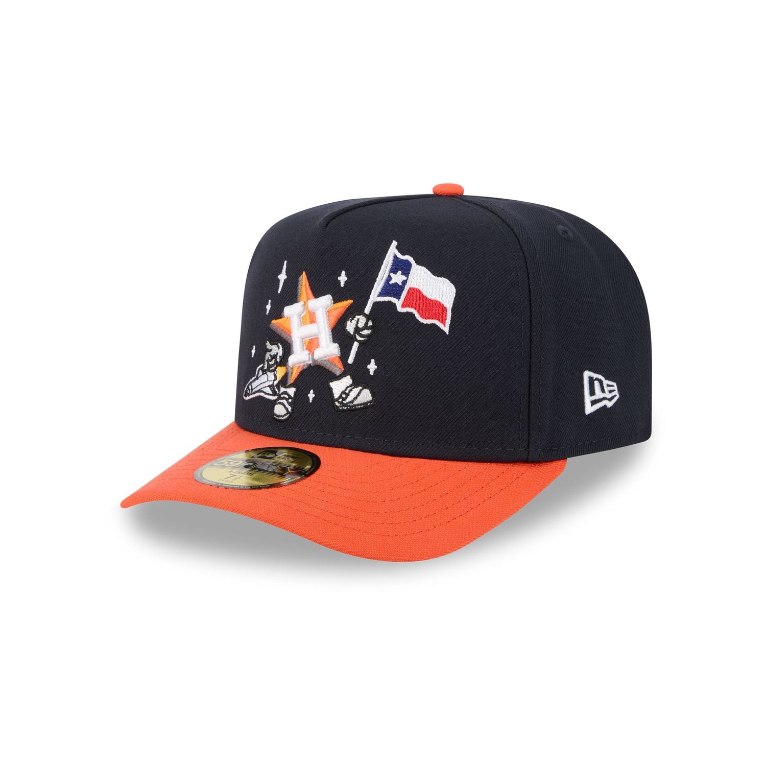 Houston Astros Cartoon 59FIFTY A-Frame Fitted Hat