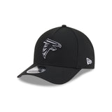 Atlanta Falcons Black & White 9FORTY M-Crown A-Frame Snapback Hat