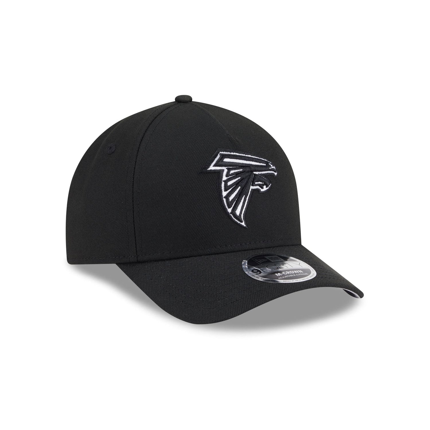 Atlanta Falcons Black & White 9FORTY M-Crown A-Frame Snapback Hat