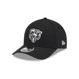 Chicago Bears Black & White 9FORTY M-Crown A-Frame Snapback Hat