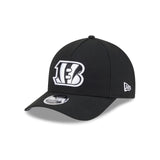 Cincinnati Bengals Black & White 9FORTY M-Crown A-Frame Snapback Hat
