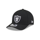 Las Vegas Raiders Black & White 9FORTY M-Crown A-Frame Snapback Hat