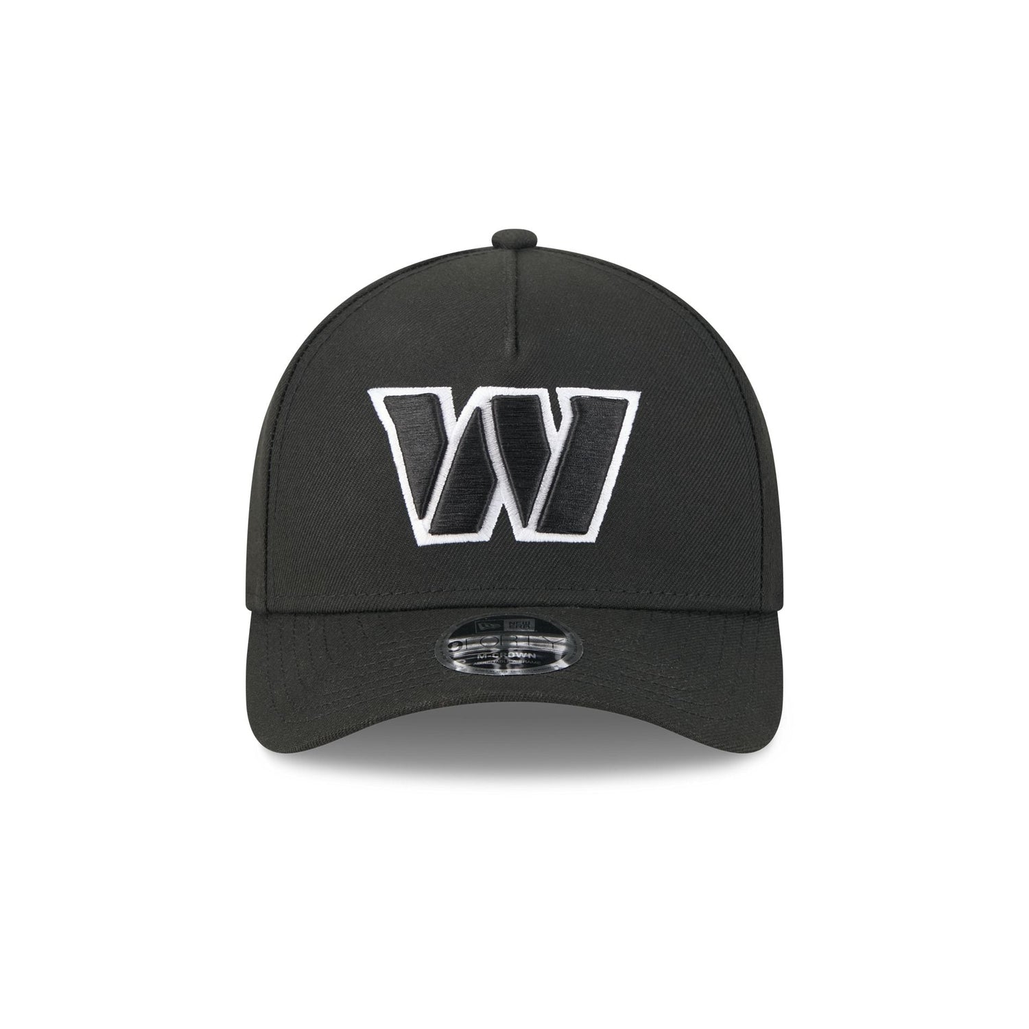 Washington Commanders Black & White 9FORTY M-Crown A-Frame Snapback Hat