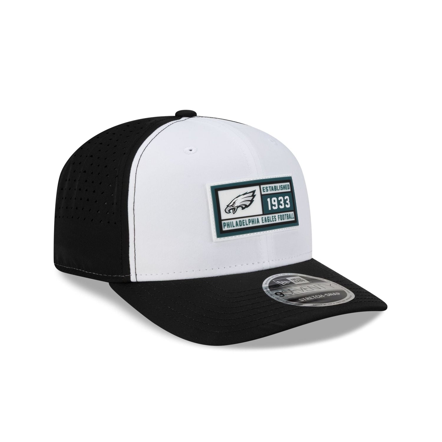 Philadelphia Eagles Est. Patch 9SEVENTY Stretch-Snap Hat