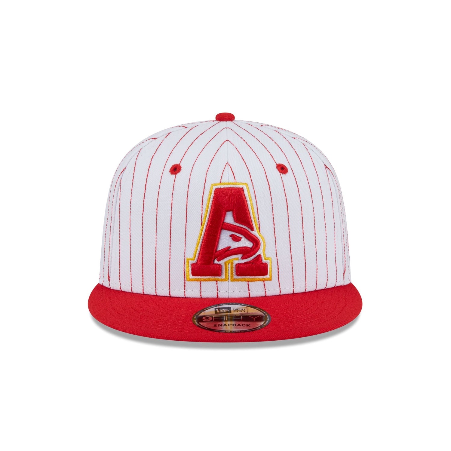 Atlanta Hawks Deceptor Pinstripe 9FIFTY Snapback Hat