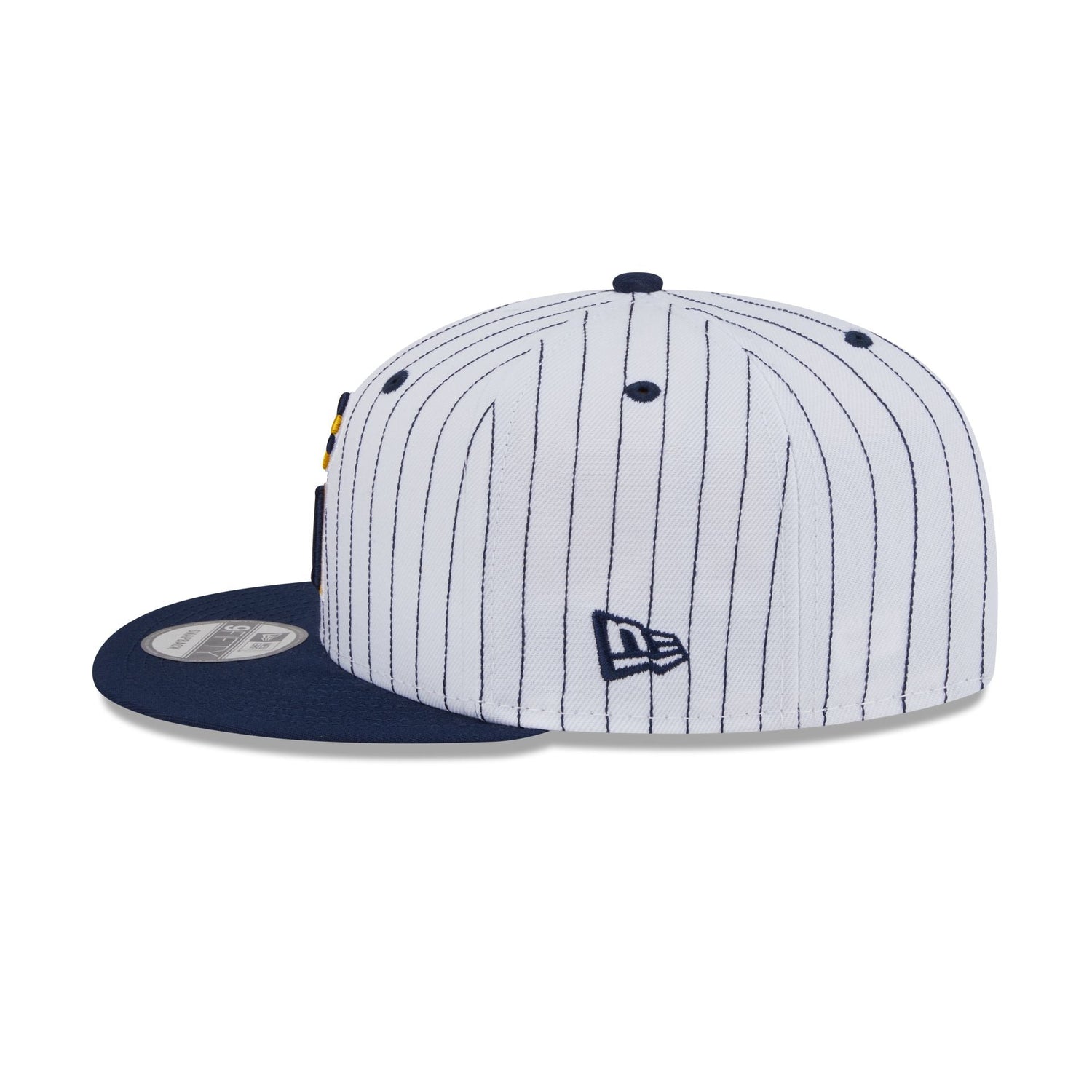 Indiana Pacers Deceptor Pinstripe 9FIFTY Snapback Hat