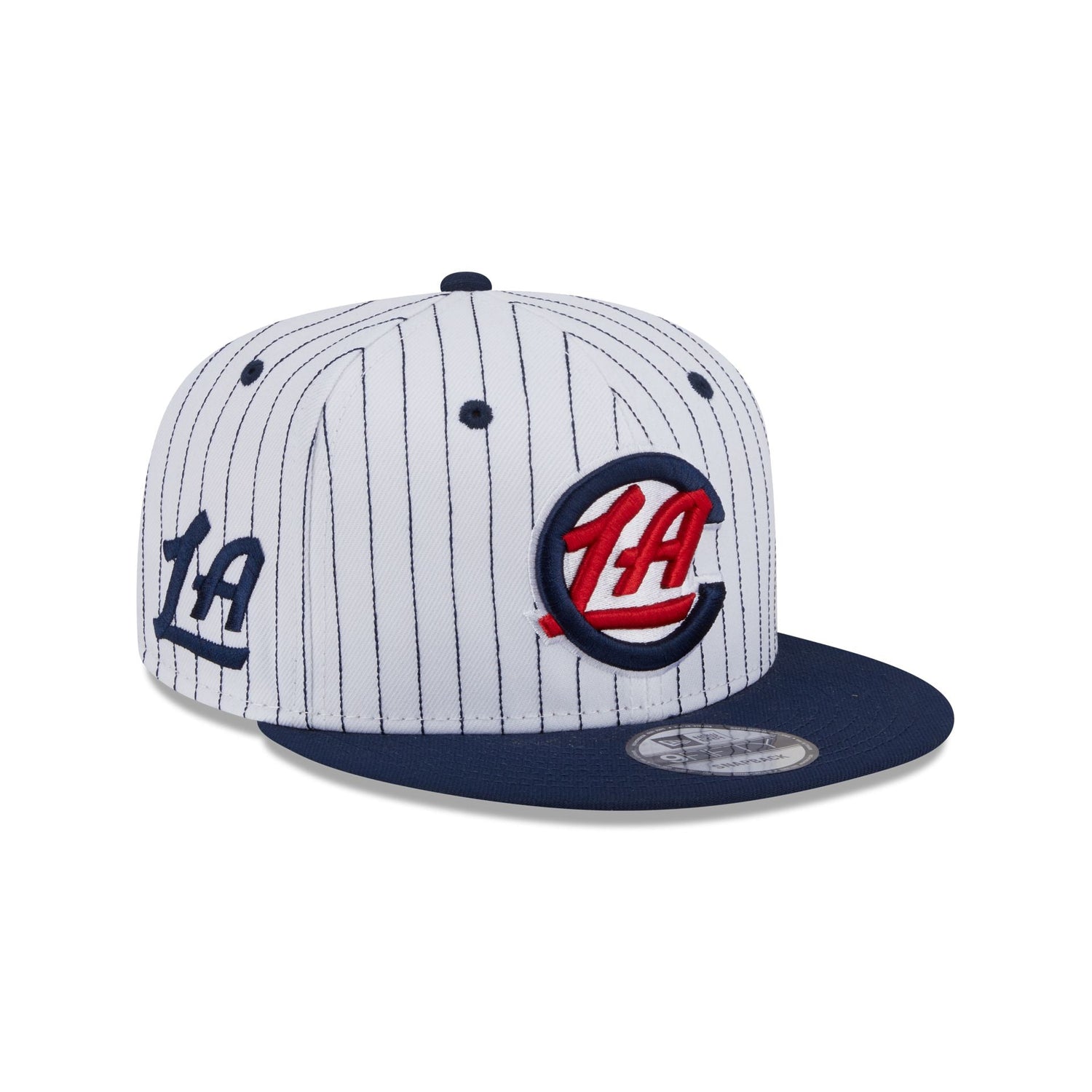 Los Angeles Clippers Deceptor Pinstripe 9FIFTY Snapback Hat