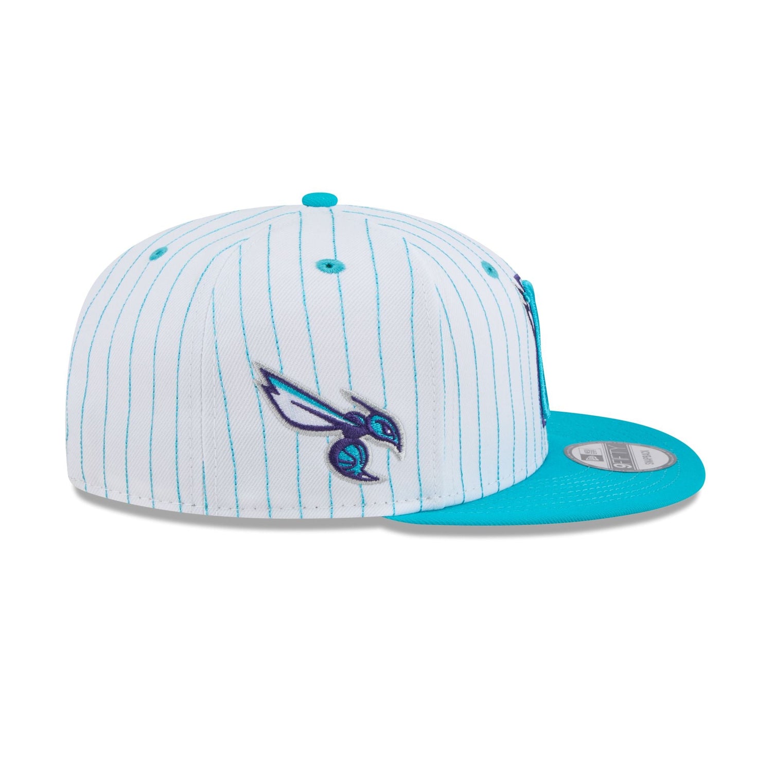 Charlotte Hornets Deceptor Pinstripe 9FIFTY Snapback Hat