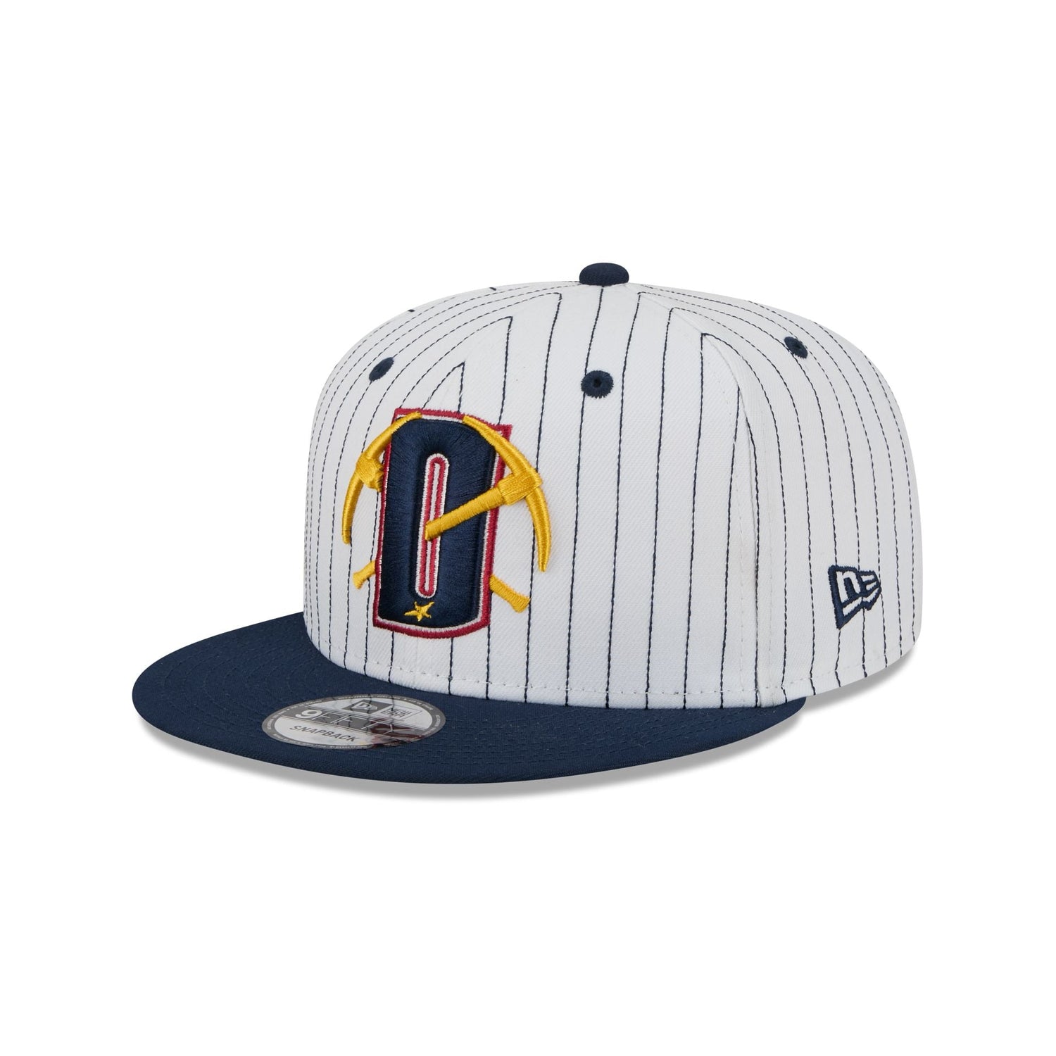 Denver Nuggets Deceptor Pinstripe 9FIFTY Snapback Hat
