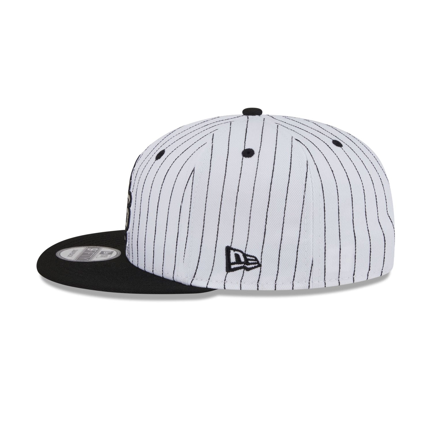 San Antonio Spurs Deceptor Pinstripe 9FIFTY Snapback Hat