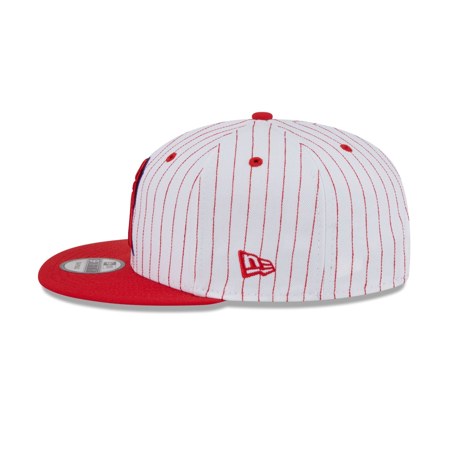 Toronto Raptors Deceptor Pinstripe 9FIFTY Snapback Hat
