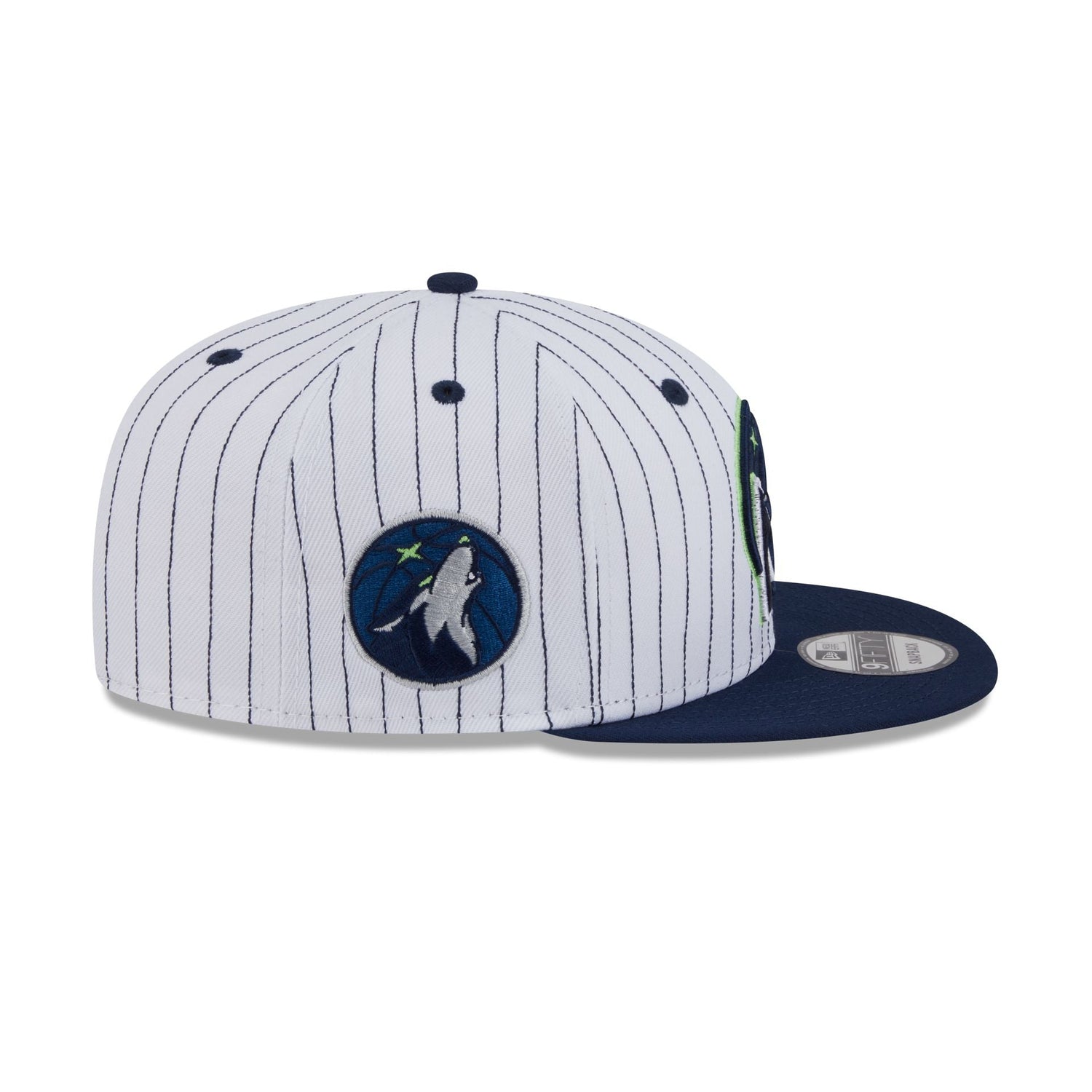 Minnesota Timberwolves Deceptor Pinstripe 9FIFTY Snapback Hat
