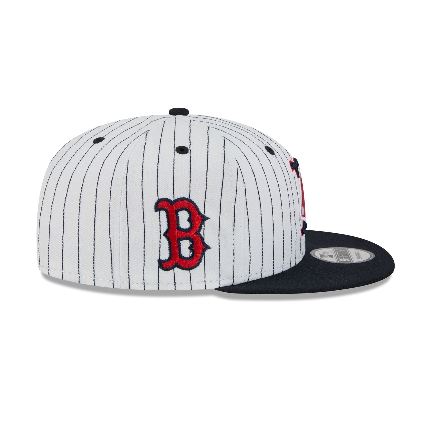 Boston Red Sox Deceptor Pinstripe 9FIFTY Snapback Hat