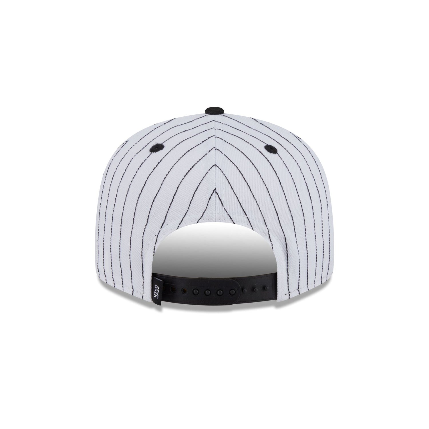 Utah Jazz Deceptor Pinstripe 9FIFTY Snapback Hat