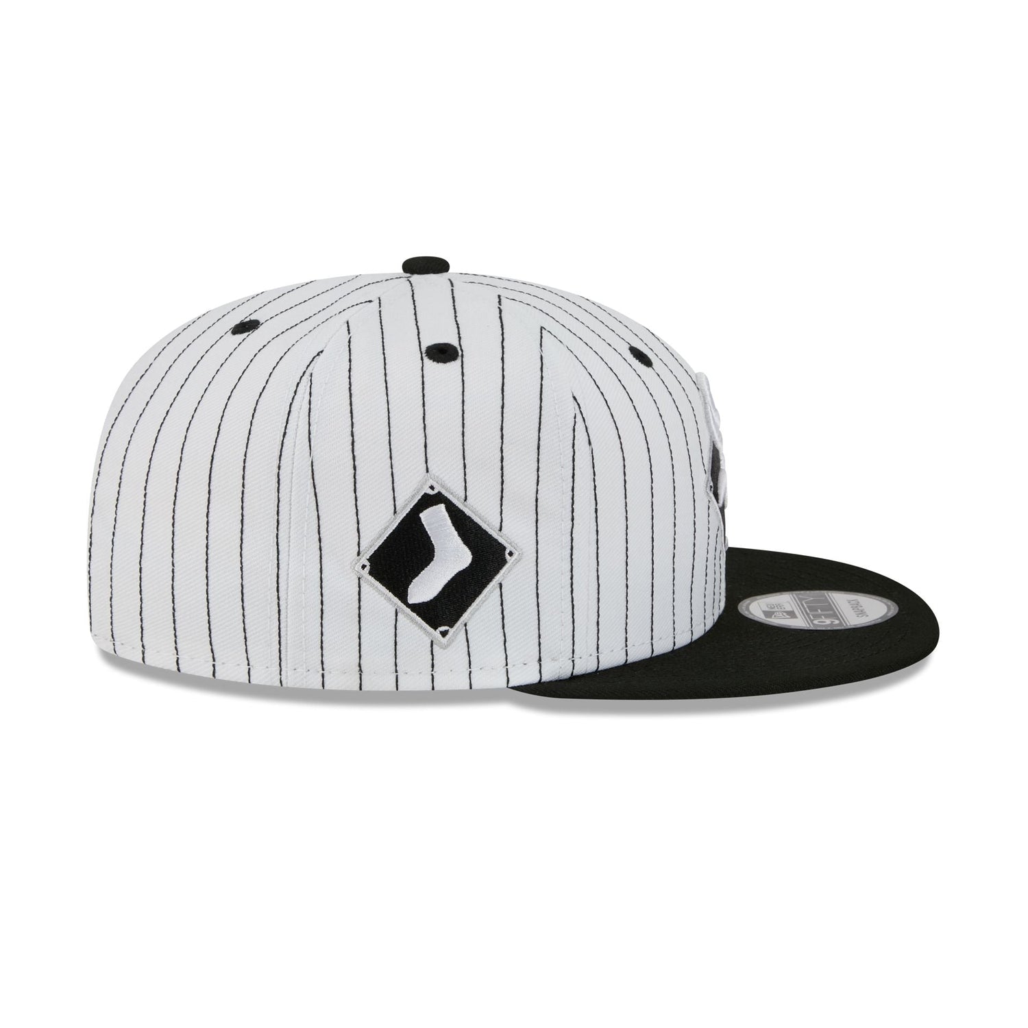 Chicago White Sox Deceptor Pinstripe 9FIFTY Snapback Hat