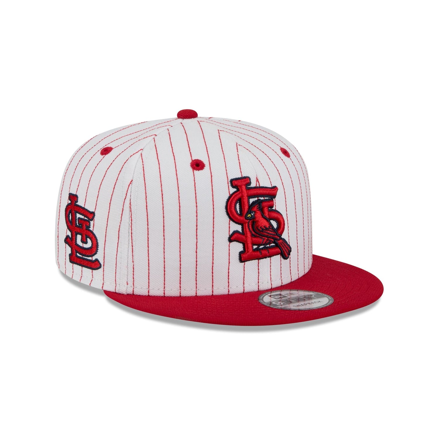 St. Louis Cardinals Deceptor Pinstripe 9FIFTY Snapback Hat