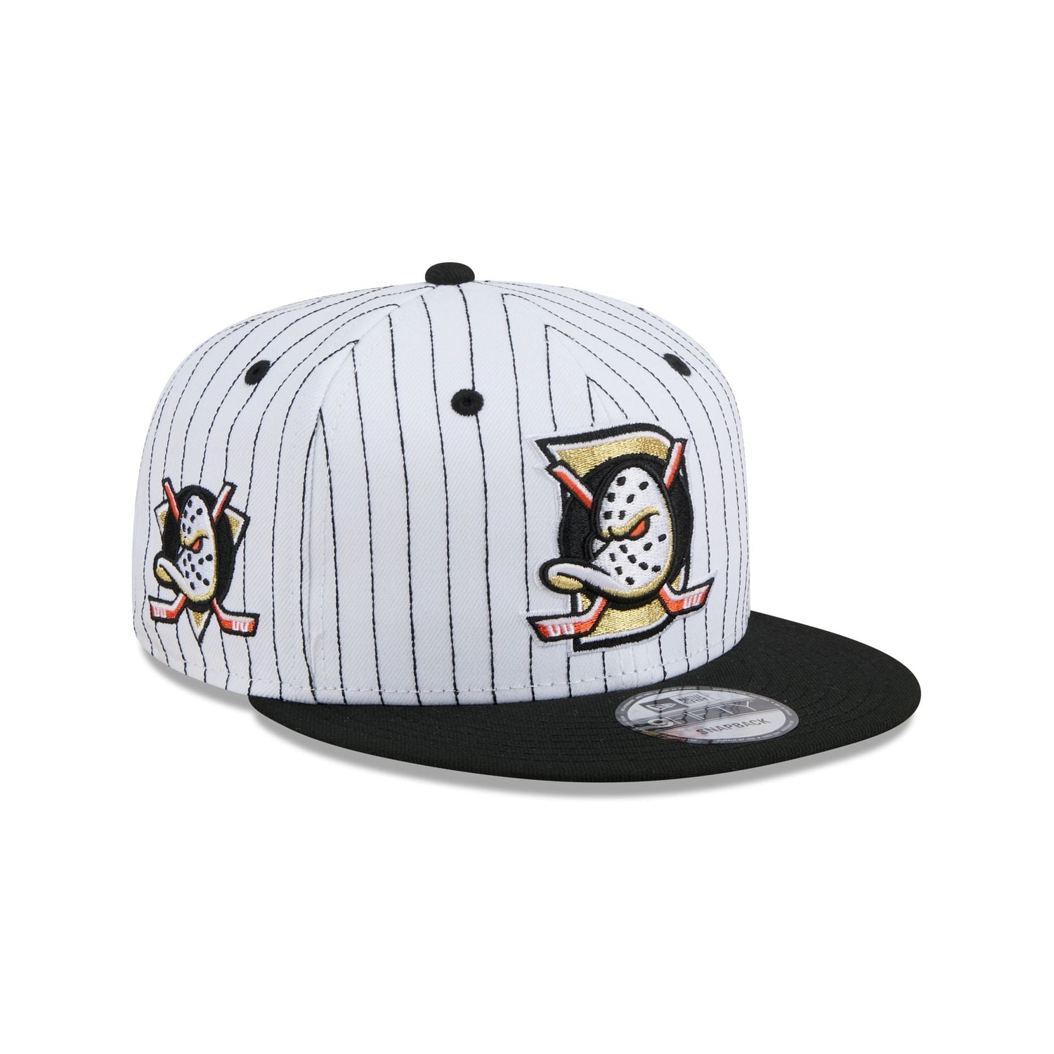Anaheim Ducks Deceptor Pinstripe 9FIFTY Snapback Hat