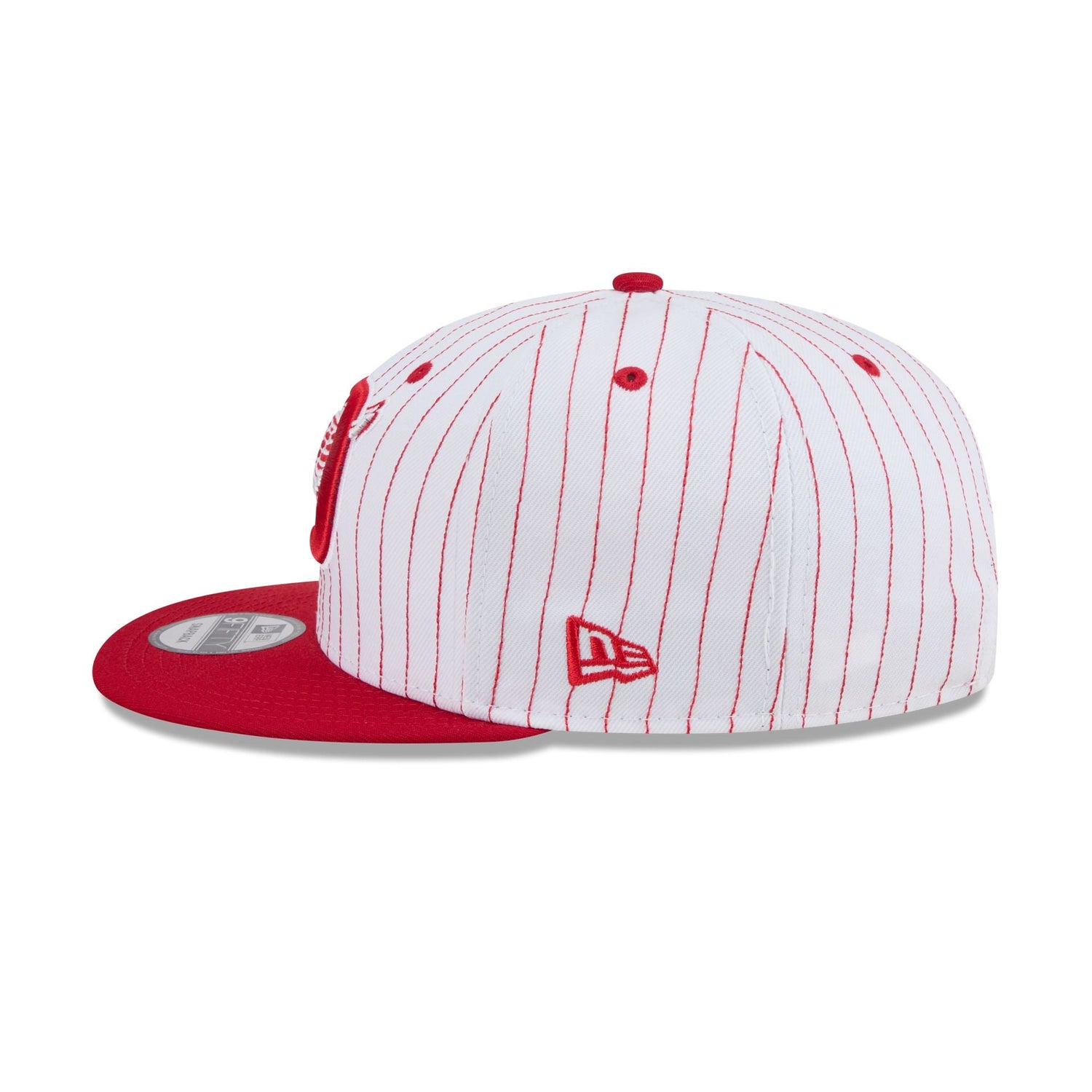 Detroit Red Wings Deceptor Pinstripe 9FIFTY Snapback Hat