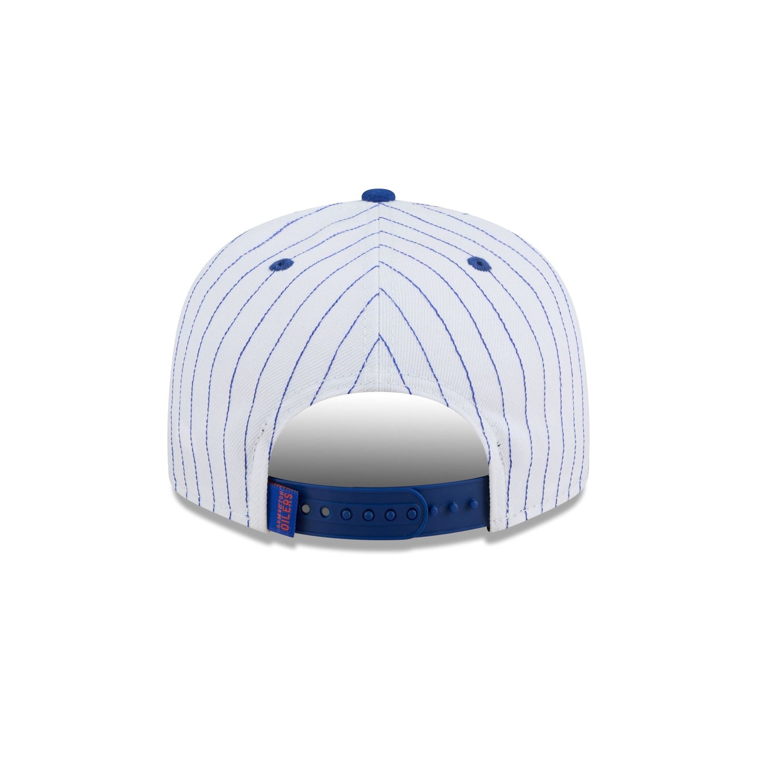 Edmonton Oilers Deceptor Pinstripe 9FIFTY Snapback Hat